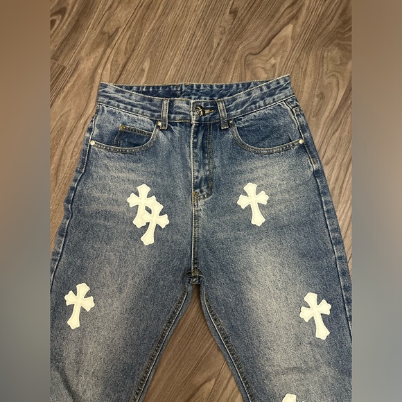 Chrome Hearts Cross Jeans - Picture 2 of 9